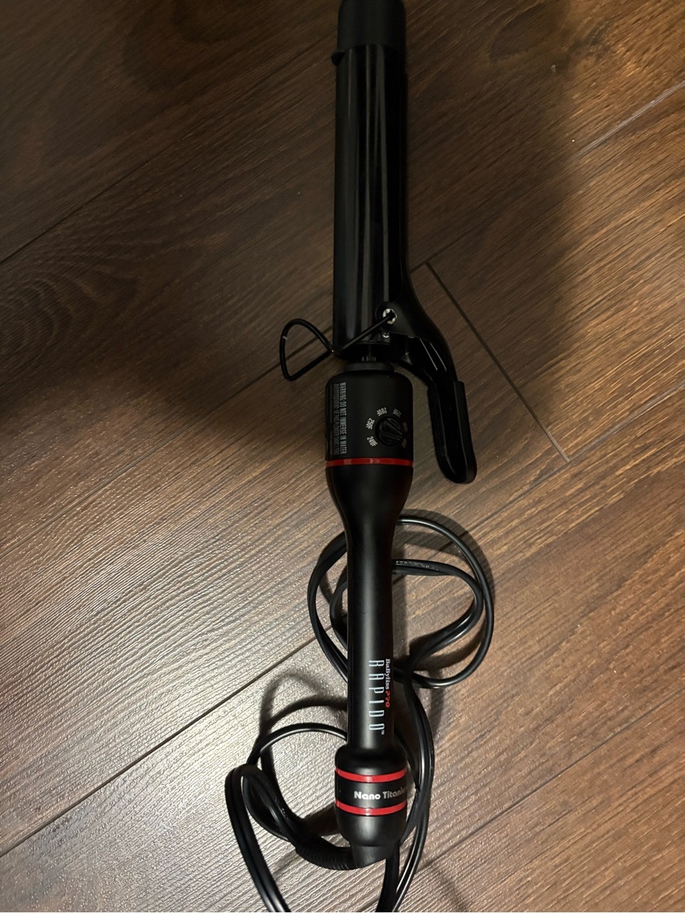 Professional curling iron (medium to large curl)